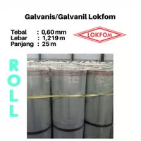 Seng Galvanis Galvanil BJLS Lokfom 0,60 mm (roll)