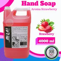sabun cuci tangan/hand soap strawberry mill41 varian 4 liter