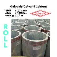 Seng Galvanis Galvanil BJLS Lokfom 0,70 mm (roll)