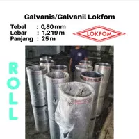 Seng Galvanis Galvanil BJLS Lokfom 0,80 mm (roll)