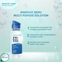 Renu Fresh Multi Purpose Solutions Cairan Softlens 60 ML