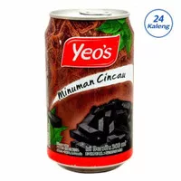 yeos cincau 300ml cincau dalam kaleng per dus isi 24 kaleng