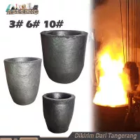 High-Purity Melting Graphite Crucible 3#6#10# Metal Smelting Tools