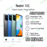 Redmi 10C 4/128 - 50MP - Snapdragon 680 - Garansi Resmi