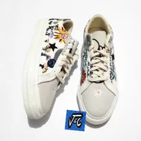 Converse One Star Recycled Jacquard Much Love Floral Flower Print Ox