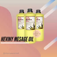 Heviny Massage oil / MInyak Pijat 1000ml 1 liter Zaitun