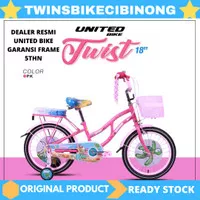 SEPEDA ANAK 18 INC UNITED MINI TWIST TERBARU ORIGINAL