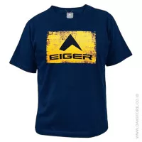  Kaos Raster Logo - Blue Navy - Grey