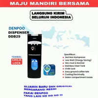 Dispenser Denpoo DDB-29 Galon Bawah, Hot, Cold & Normal,LOW watt 190w