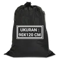 kantong sampah warna 90x120cm 500 gram per pack