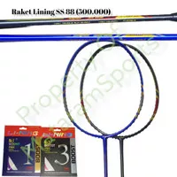 Raket Badminton Lining SS SUPER SERIES 88 SS88 Free Senar Boost