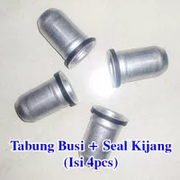 Tabung Busi + Seal 4pcs (Kijang Super, Grand, Kapsul, Corolla 73 & DX)