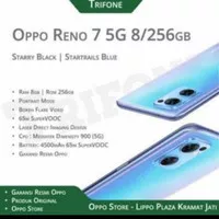 Oppo Reno 7 5G 8/256 Garansi Resmi Oppo Indonesia
