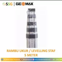 Rambu Ukur Levelling Staff 5 Meter