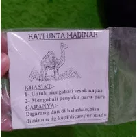 hati onta/unta kering obat asma sesak nafas