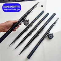 Joran Tegek castem kolong mini keiryu 450 superblack + rel