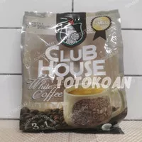 CLUB HOUSE WHITE COFFEE 3IN1 AUTHENTIC & STRONG 12'S PACK