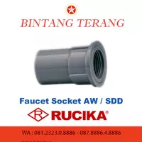 Sok Sock Drat Dalam SDD PVC Aw Rucika 1 1/4 inch