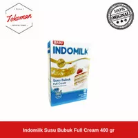 Indomilk Susu Bubuk Full Cream 400gr / 400 gr Milk Powder