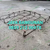 Besi Pondasi Cakar Ayam 80x80 Besi 10 FULL SNI