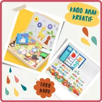 Gift Kado Mainan Edukasi Anak Puzzle Magnetic Wooden Spelling Game