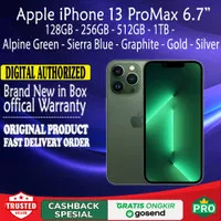 iPhone 13 Pro Max 128GB 256GB 512GB 1TB ProMax 13 Dual Sim Nano IBOX