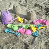 Mainan Pasir Pantai Cetakan Set Mainan Pantai Timba Pasir