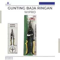 WIPRO Gunting Baja Ringan Lurus 10" / Gunting Seng Gunting Holo