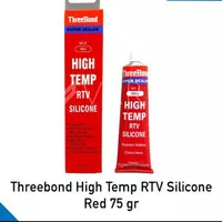 Lem Silicone Gasket Threebond/Treebon/3bond RTV No.1 (75gr) Red/Merah