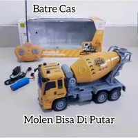 RC TRUK MOLEN REMOT CONTROL CAS - MAINAN MOBIL TRUCK MIXER ANAK REMOT