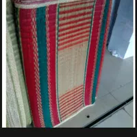 tikar pandan tikar mendong lipat tikar tradisional tikar anyam motif