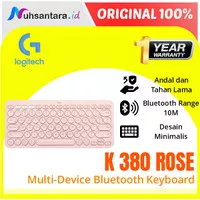 Wireless Keyboard K380 Multi Device Bluetooth Ori Garansi Resmi