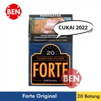 Rokok Forte Original 20 Batang / Djarum Charcoal Filter Biru Kecil Pak