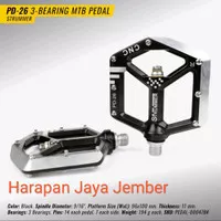 Pedal Strummer PD26 Bearing Tapak Lebar