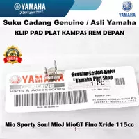 Pad Klip Plat Kampas Rem Depan Mio Soul MioJ Fino Xride Asli YGP SBY