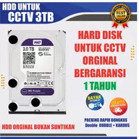 WD Purple PC 3TB 3.5" HDD/ HD/ Hardisk/ Harddisk Internal CCTV