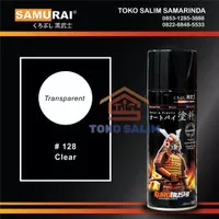 Cat semprot/ Pilox- SAMURAI PAINT- 128 Clear (Warna Standar)