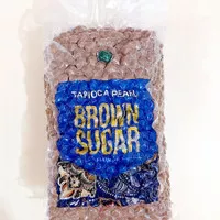 BUBBLE BROWN SUGAR tapioca pearl 1kg IT PIN TAIWAN 1 KG xin Fu tang