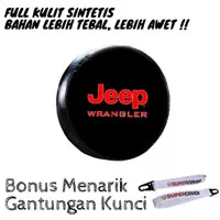 Cover/Sarung Penutup Ban Serep Mobil JEEP WRANGLER/RUBICON Cover Tire