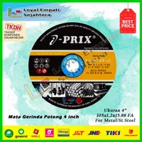 Gerinda Potong 4 Mata Gerinda cutting 4 inch IPRIX