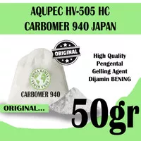 Carbomer 940 Made in Japan 50gram Carbopol 940 Agent Gelling Original