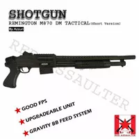 Shotgun M870 DM Tactical Remington Short - Azzuri AZ718 Mainan Kokang