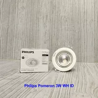 Lampu Philips Pomeron 59774 SpotLight 3W 070 WH ID recessed