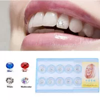 Diamond Teeth / Permata Gigi Berlian Gigi Asli Original ( Isi 10 )