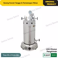 SINATEX Tabung Boiler Setrika Uap Laundry 10 Liter Lengkap (GojekGrab)