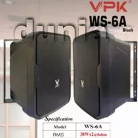 Speaker Aktif VPK WS 6A Original 6 Inch Active VPK WS 6 A Speaker Akt