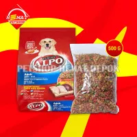 Alpo Makanan Kering Anjing Dog Food Dry food Repacking 500 Gram