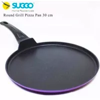 Round Grill Pan 30 cm Suggo Panci Crepes Pizza Pan 30 cm