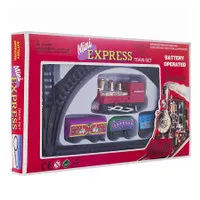 Mainan Anak Kereta Api Mini Express Train Set Rail King 2001
