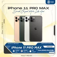 Iphone 11 Pro Max 64GB Second Original Fullset Hp Bekas Bergaransi
